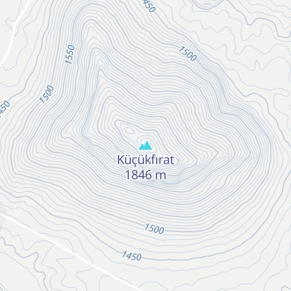 Map of Küçükfırat