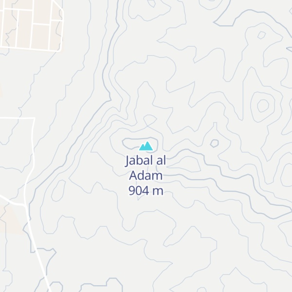Map of Jabal al Adam