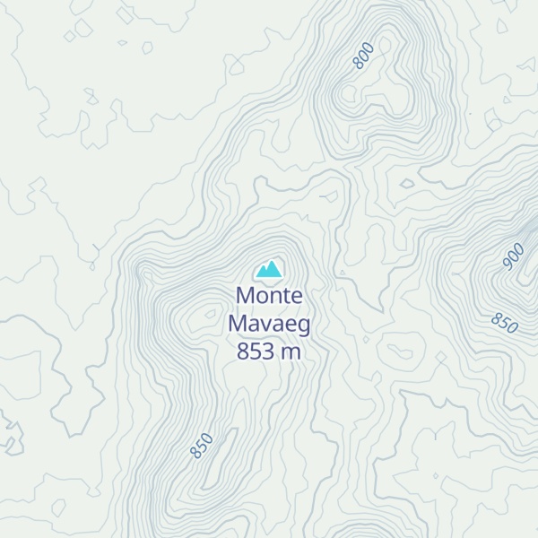 Map of Monte Mavaeg