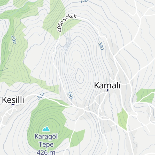 Map of Dedeüstü Tepe