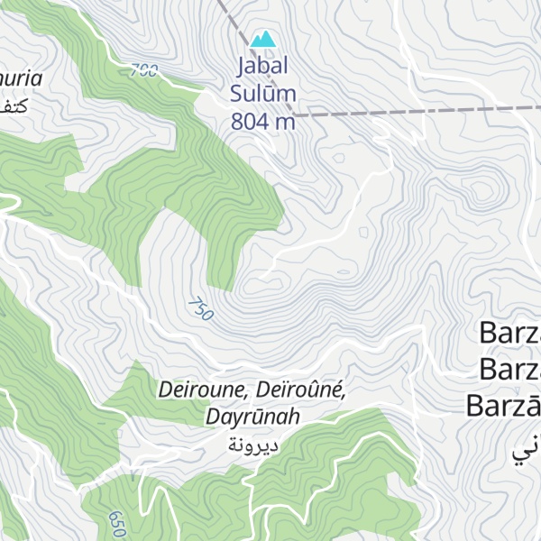 Map of Dahr Kufūr ad Dabah