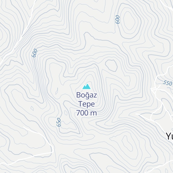 Map of Boğaz Tepe