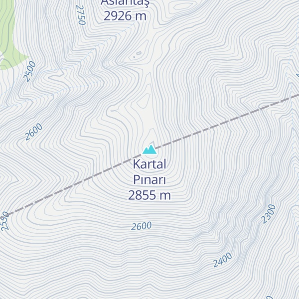 Map of Kartal Pınarı