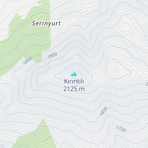 Map of Kırıntılı