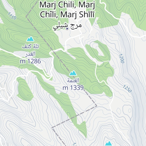 Map of الغنمة