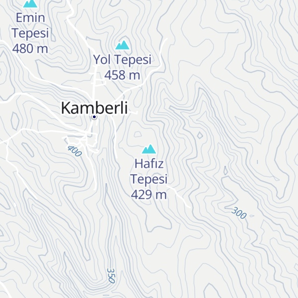 Map of Hafız Tepesi