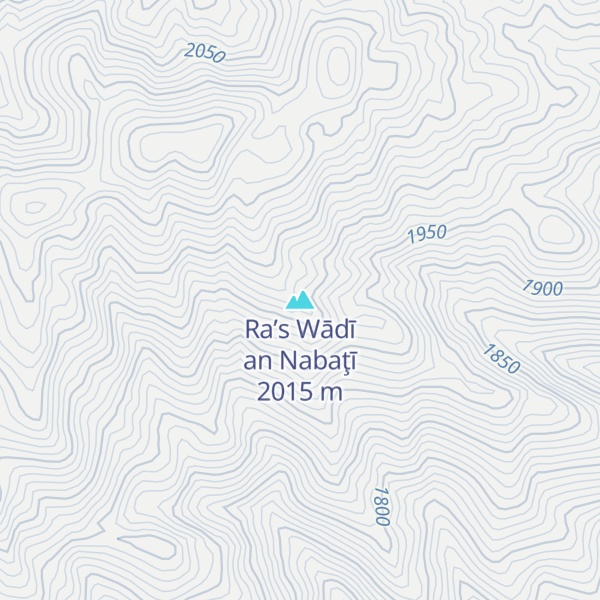 Map of Ra’s Wādī an Nabaţī