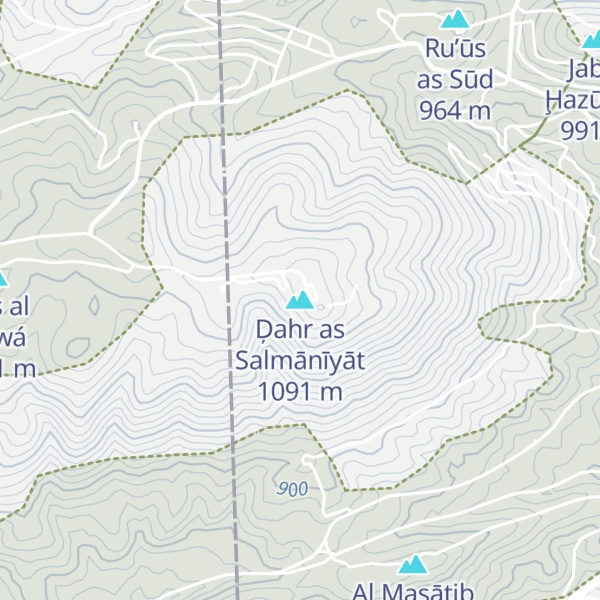Map of Ḑahr as Salmānīyāt