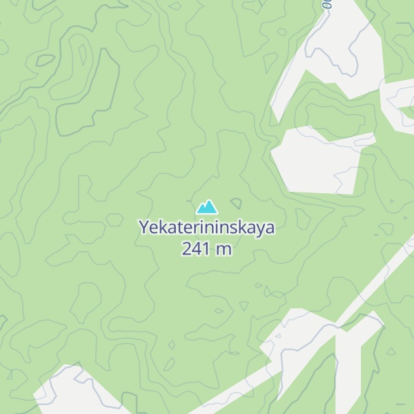 Map of Yekaterininskaya