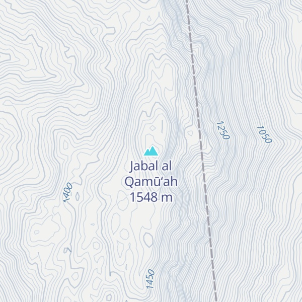 Map of Jabal al Qamū‘ah