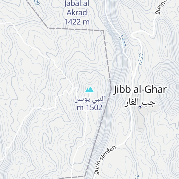 Map of النبي يونس
