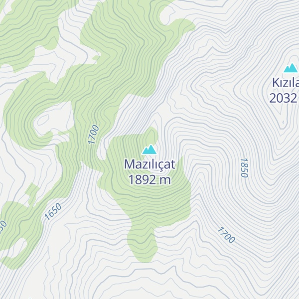 Map of Mazılıçat