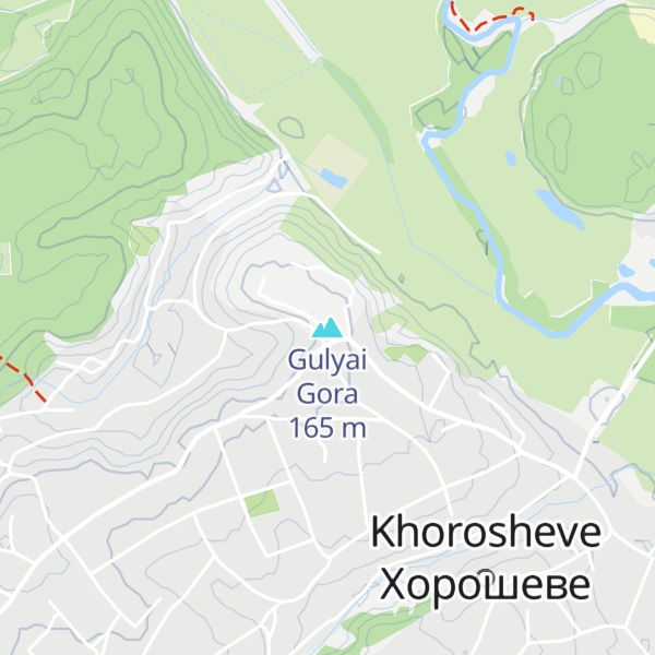 Map of Gulyai Gora