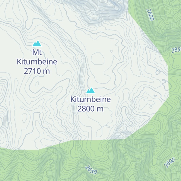 Map of Kitumbeine