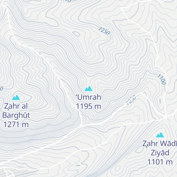 Map of ‘Umrah