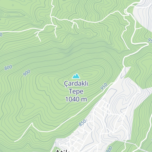 Map of Çardaklı Tepe