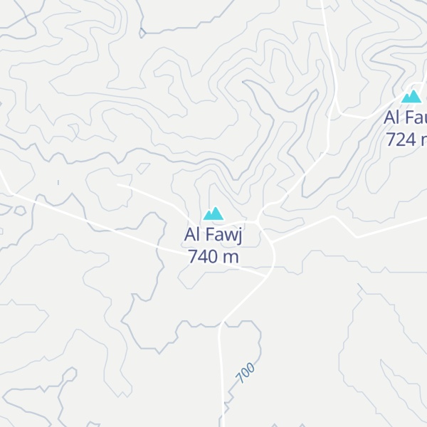 Map of Al Fawj
