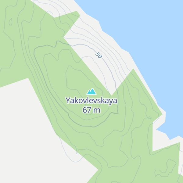 Map of Yakovlevskaya