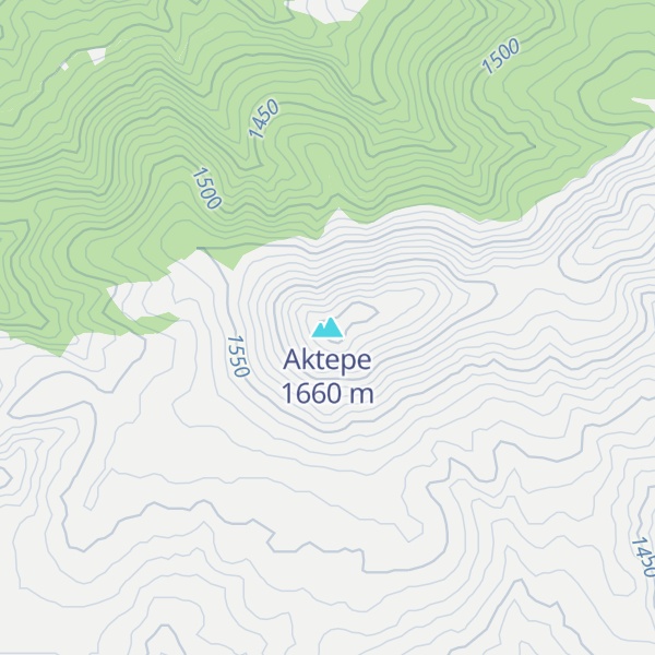 Map of Aktepe