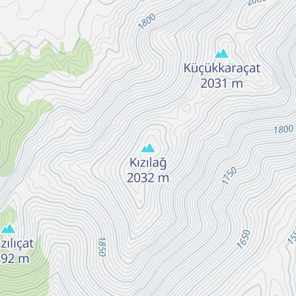Map of Kızılağ