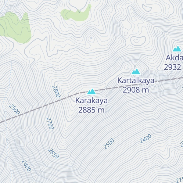 Map of Karakaya