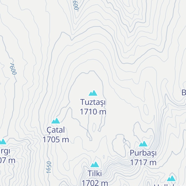 Map of Tuztaşı