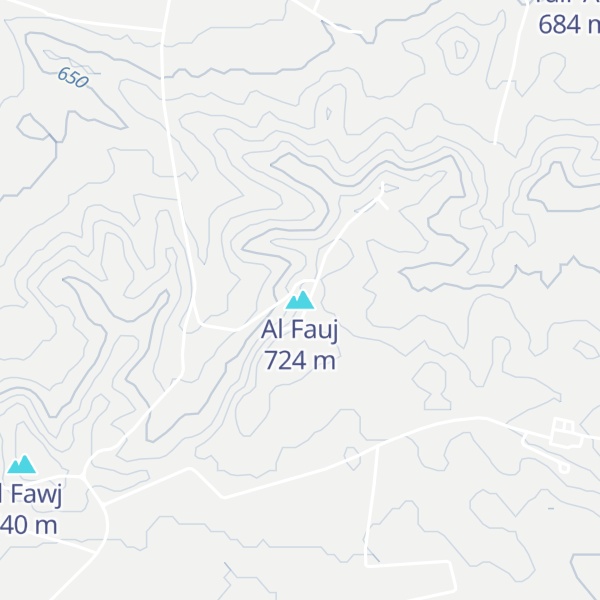 Map of Al Fauj