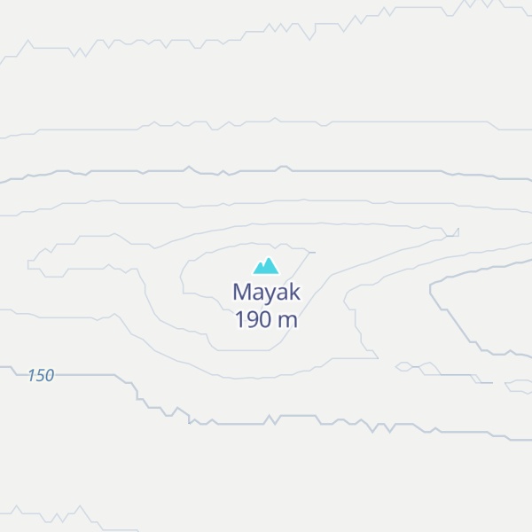 Map of Mayak