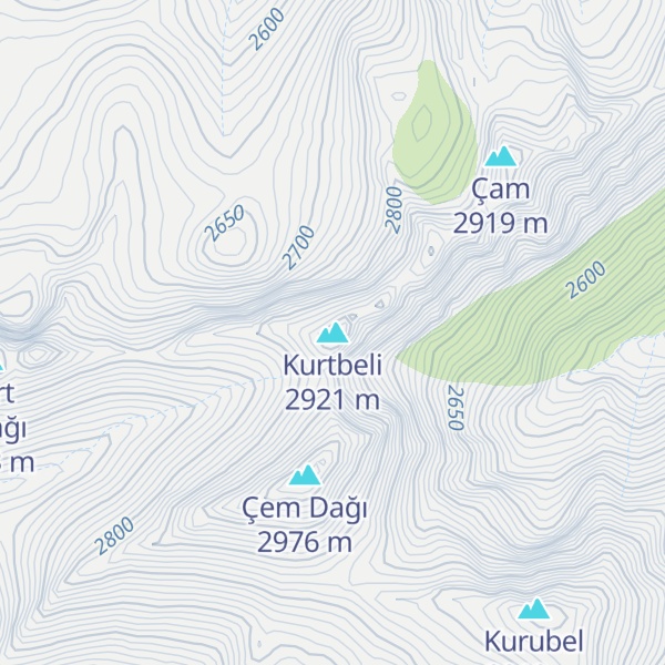 Map of Kurtbeli