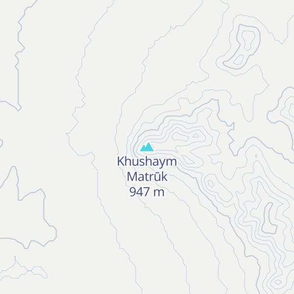 Map of Khushaym Matrūk