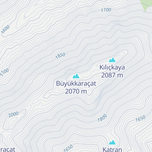 Map of Büyükkaraçat