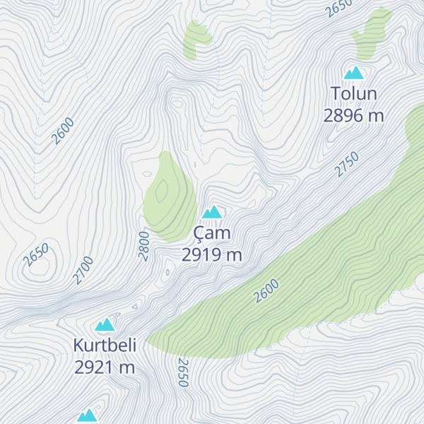 Map of Çam