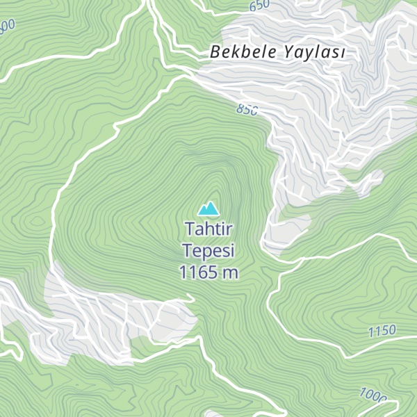 Map of Tahtir Tepesi