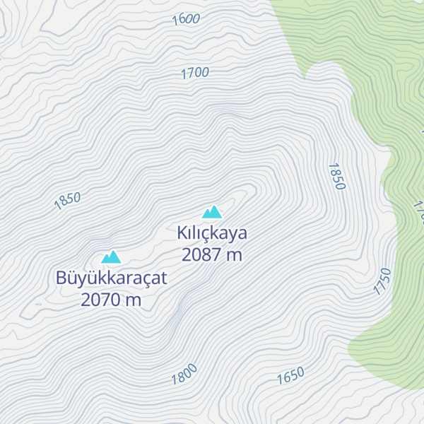 Map of Kılıçkaya