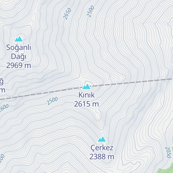 Map of Kınık