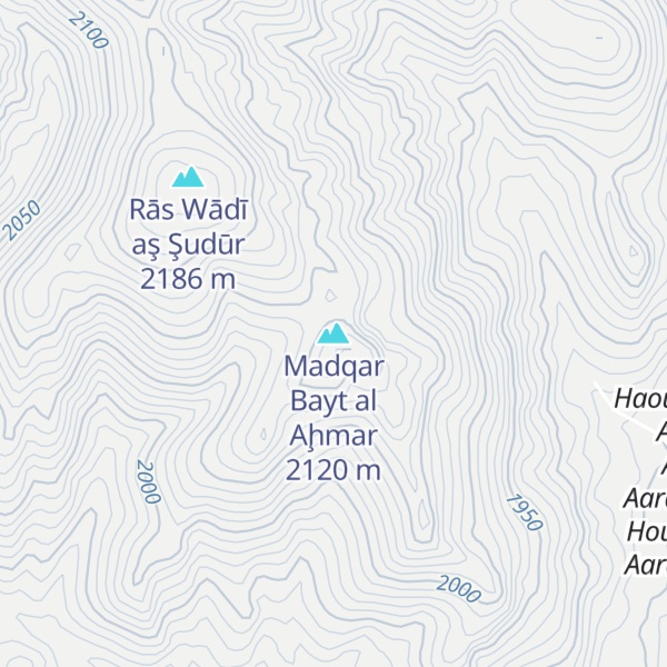 Map of Madqar Bayt al Aḩmar
