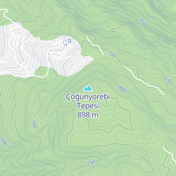 Map of Çoğunyorebi Tepesi