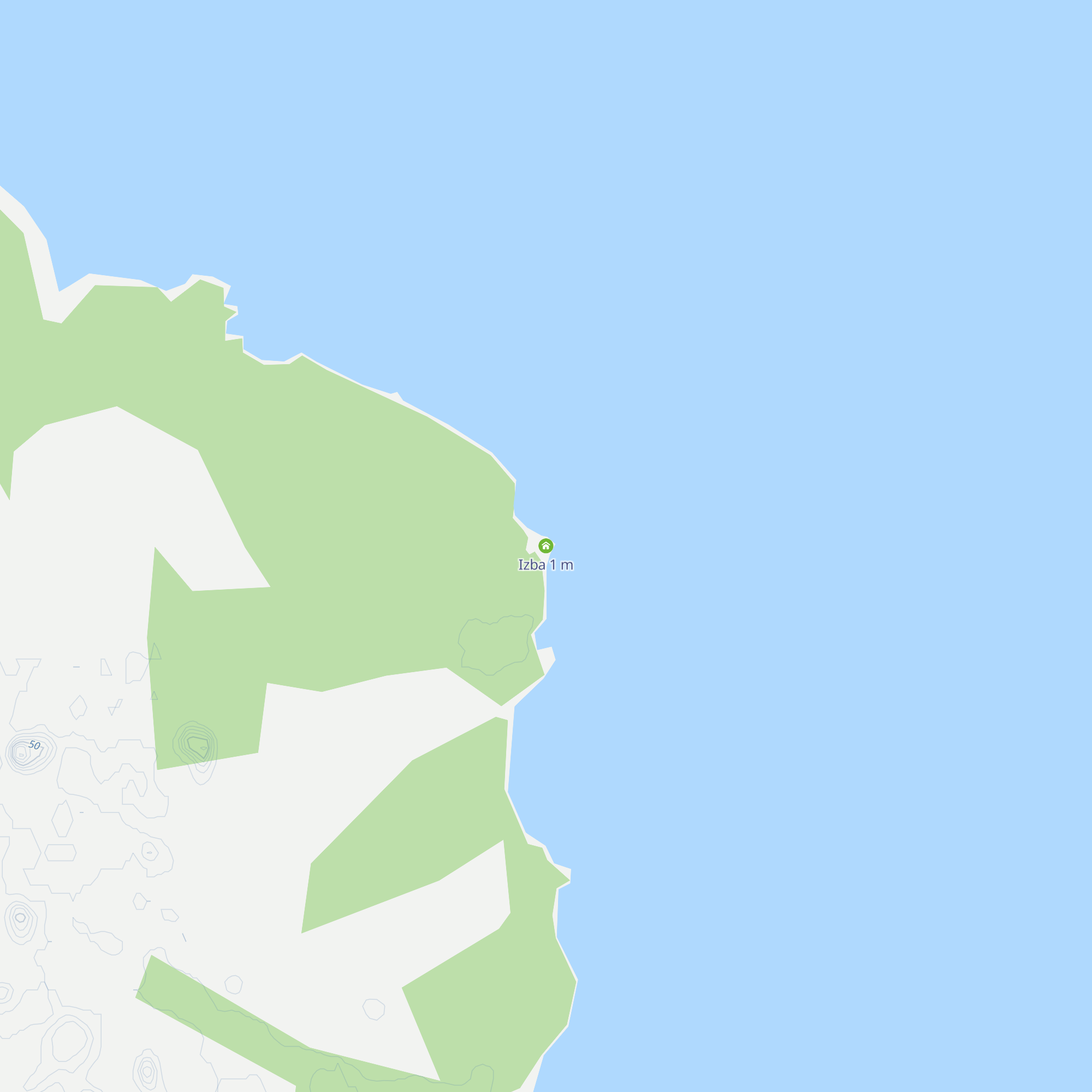 Izba map