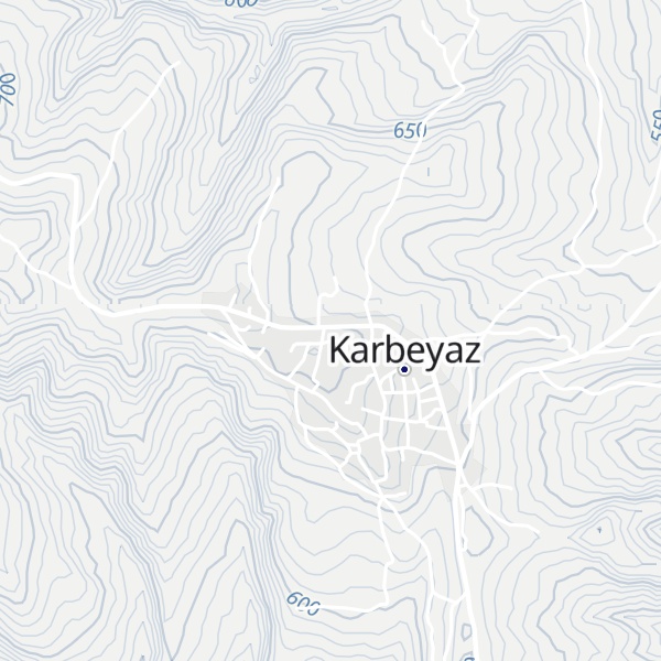 Map of Çatal Tepe