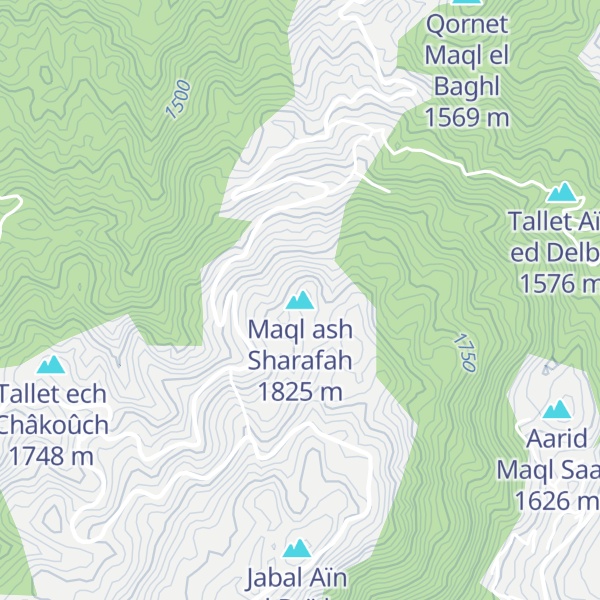 Map of Maql ash Sharafah