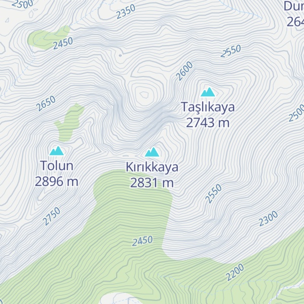 Map of Kırıkkaya