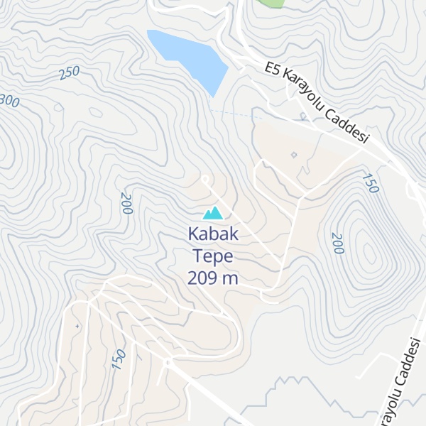 Map of Kabak Tepe