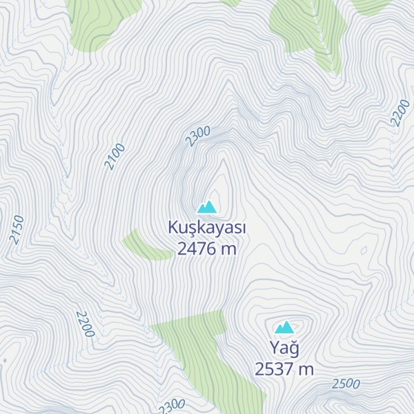 Map of Kuşkayası