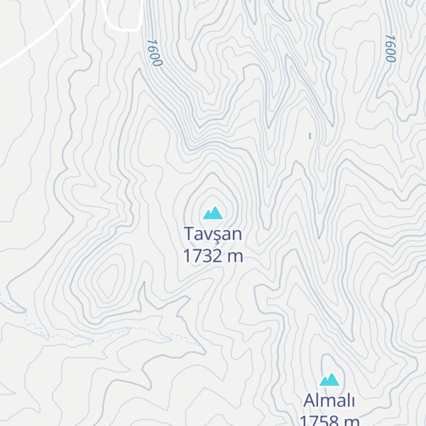 Map of Tavşan