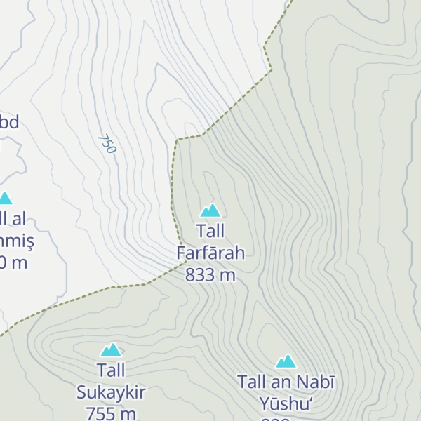 Map of Tall Farfārah