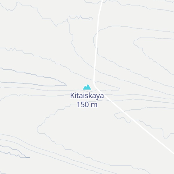 Map of Kitaiskaya