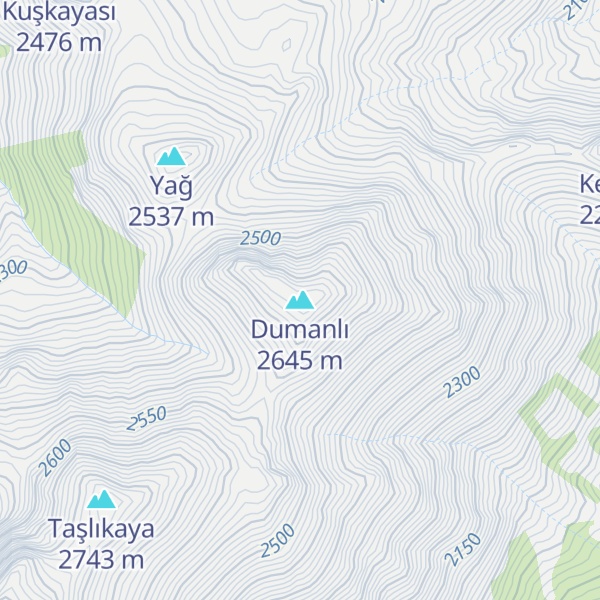 Map of Dumanlı