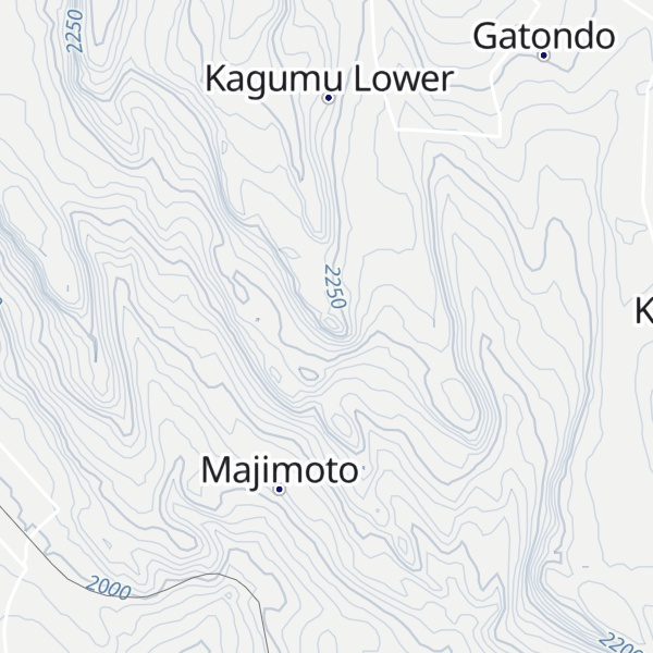 Map of Table Mountain Elmenteita