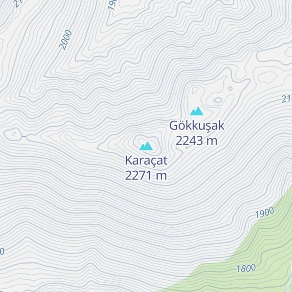 Map of Karaçat