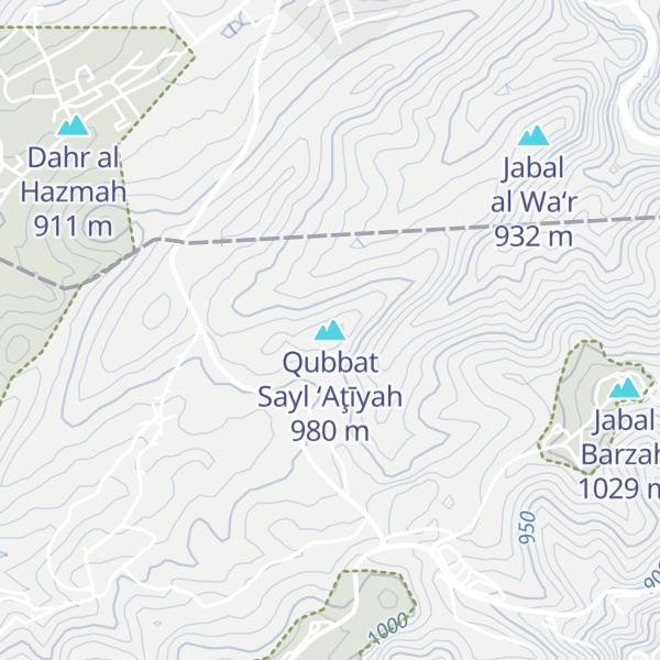 Map of Qubbat Sayl ‘Aţīyah